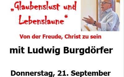 Themenabend mit Ludwig Burgdörfer