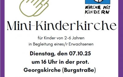 Mini-Kinderkirche am 7. Oktober