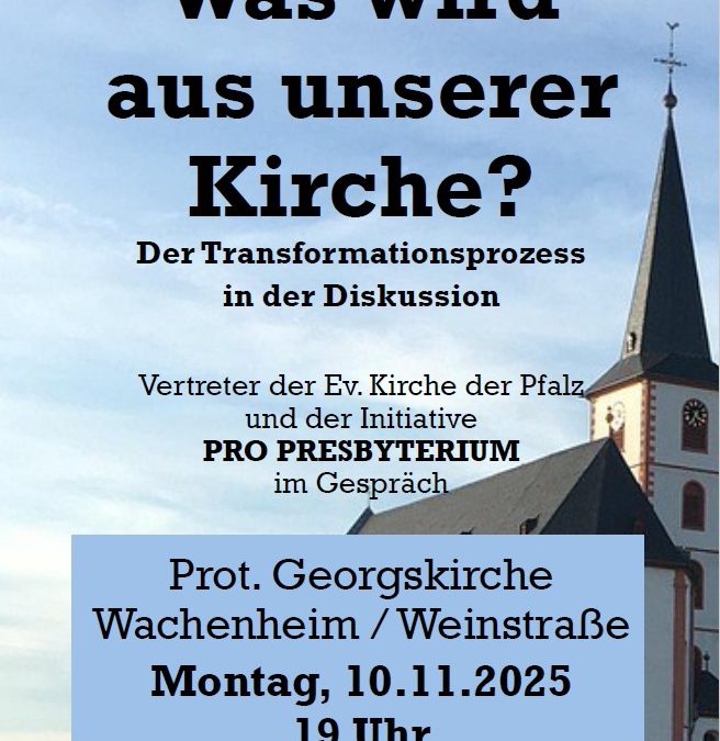 Wichtige Informations- und Diskussionsveranstaltung!