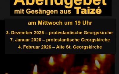 Ökumenisches Taizé-Gebet