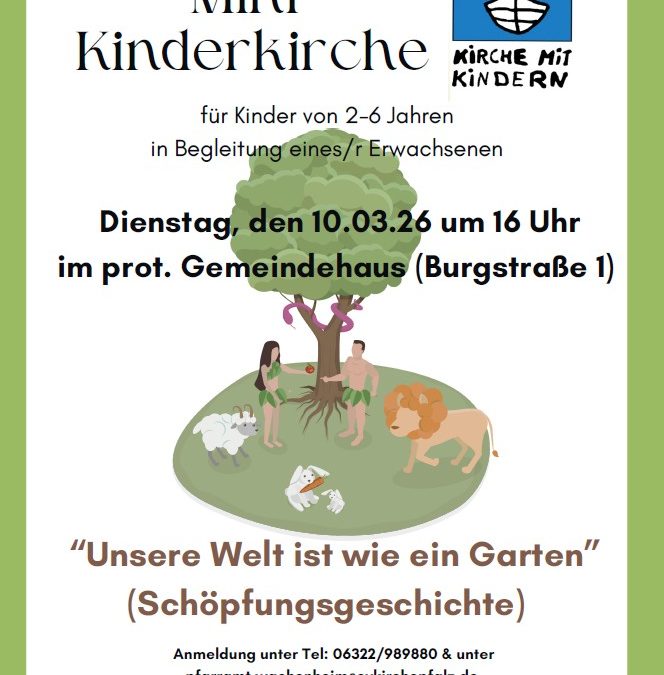 Mini-Kinderkirche am 10.03.2026