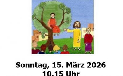 Familiengottesdienst am 15.03.2026