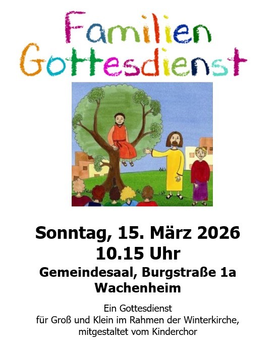 Familiengottesdienst am 15.03.2026