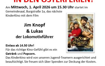 KinderKino am 1. April!