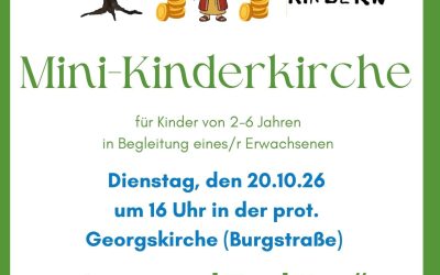Mini-Kinderkirche am 20.10.2026